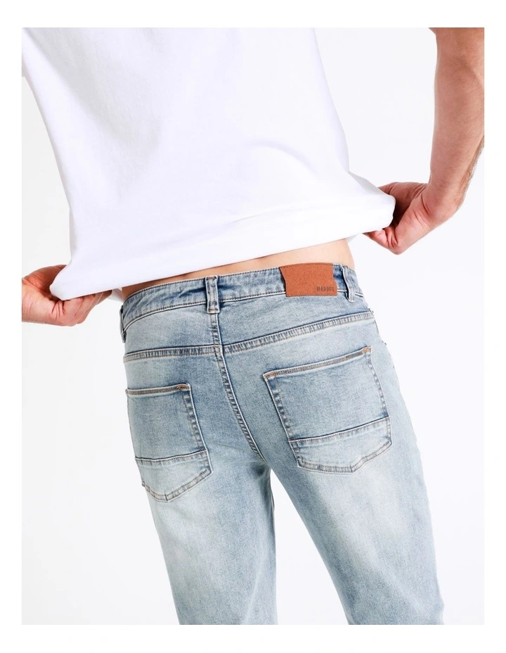 Kristian Slim Tapered Jean Size 30 Leg Length In Denim 6 Kristian Slim Tapered Jean Size 30 Leg Length In Denim - Image 4