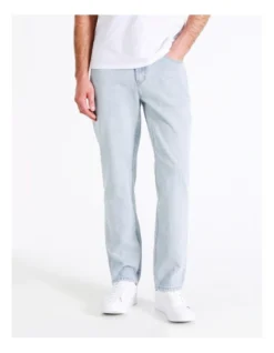 Luca Relaxed Fit Bleached Jean In Denim -Myer Fashion Store 918776440 2 720x928