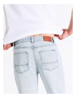 Luca Relaxed Fit Bleached Jean In Denim -Myer Fashion Store 918776440 4 720x928