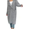 Born To Run Sustainable Sweater Coat Grey