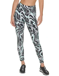 Marble Swirl Print High Waisted 7/8 Tight In Multi -Myer Fashion Store 919326970 919325080 3 720x928