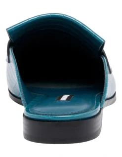 Nine West Kilts Teal Flat Mules -Myer Fashion Store 919446940 4 720x928