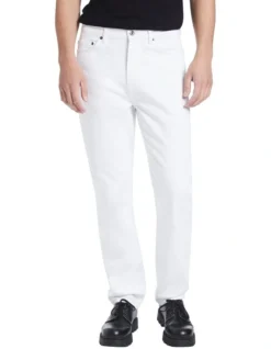 Connell Straight Jean In Ecru