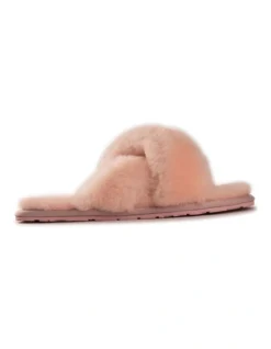 Sheepskin Wool Brighton Pale Pink Slippers -Myer Fashion Store 920807290 2 720x928