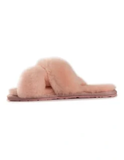 Sheepskin Wool Brighton Pale Pink Slippers -Myer Fashion Store 920807290 5 720x928