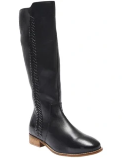 Leighton Black Glove Boots -Myer Fashion Store 921232720 2 720x928