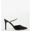 Dove Heeled Shoes In Black Smooth -Myer Fashion Store 921598480 1 1 720x928