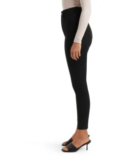Bella Cropped High Rise Jean In Black 9 Bella Cropped High Rise Jean In Black -Myer Fashion Store 922751020 3 720x928