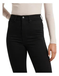 Bella Cropped High Rise Jean In Black 10 Bella Cropped High Rise Jean In Black -Myer Fashion Store 922751020 4 720x928