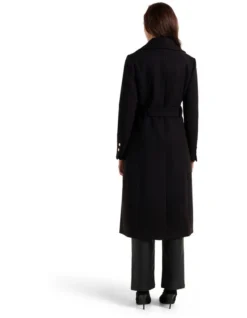 Forever New Brandy Wrap Coat In Black 8 Forever New Brandy Wrap Coat In Black -Myer Fashion Store 922752910 2 720x928