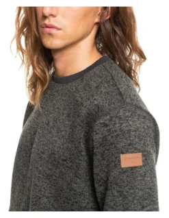 Quiksilver Keller Sweatshirt Gunmetal -Myer Fashion Store 923864590 4 720x928