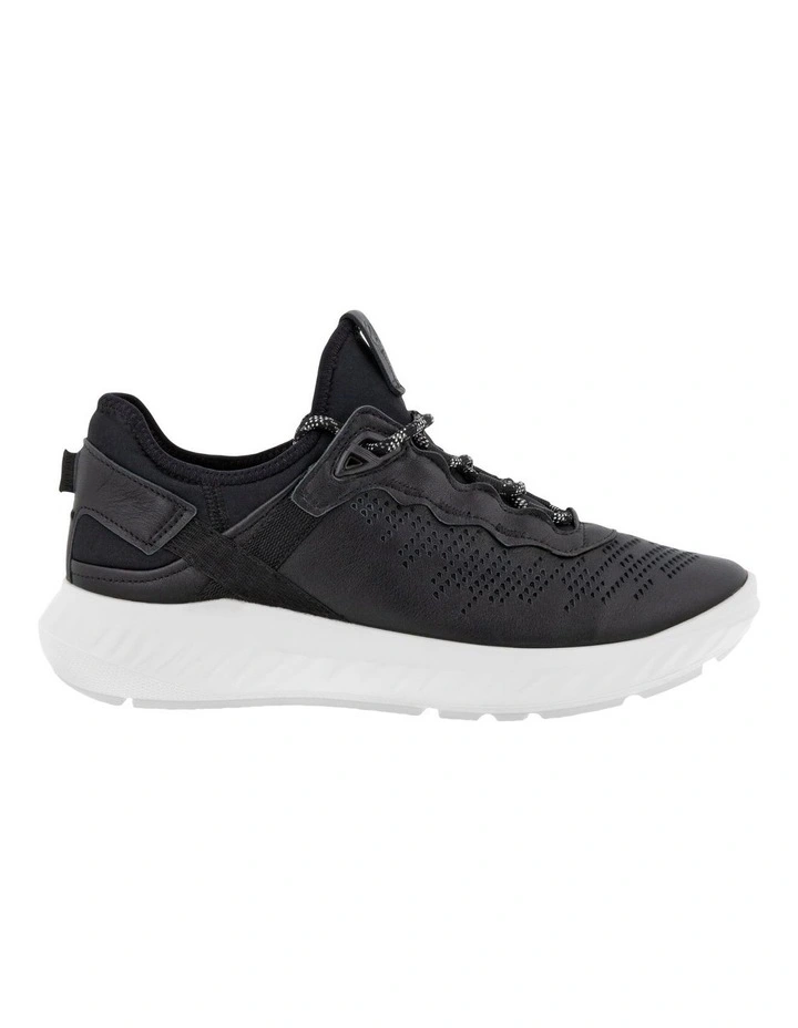 ECCO ATH-1 Elastic Lace Sneaker In Black 4 ECCO ATH-1 Elastic Lace Sneaker In Black - Image 2
