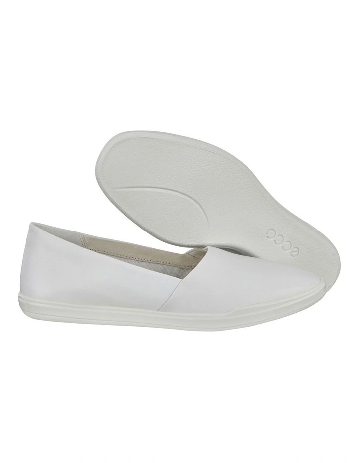 ECCO Simpil Loafers In White 7 ECCO Simpil Loafers In White - Image 5