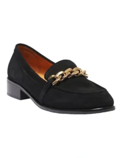 Kate Black Suede Flat Shoes -Myer Fashion Store 924543010 2 720x928