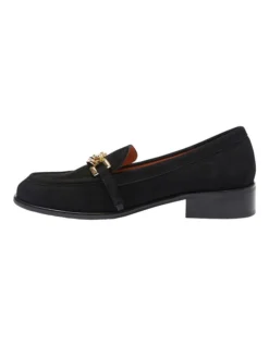 Kate Black Suede Flat Shoes -Myer Fashion Store 924543010 3 720x928