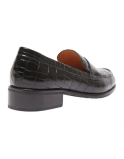 Kassidy Black Croc Print Flat Shoes -Myer Fashion Store 924543190 4 720x928