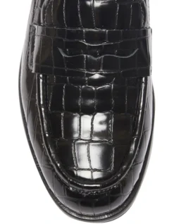 Kassidy Black Croc Print Flat Shoes -Myer Fashion Store 924543190 7 720x928