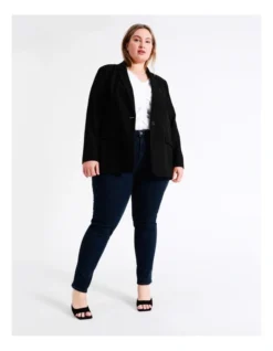 Basque Essential Single Button Blazer In Black -Myer Fashion Store 924717880 6 720x928