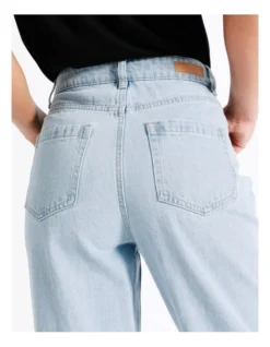 Recycled Blend Barrel Jean In Coastal Blue 11 Recycled Blend Barrel Jean In Coastal Blue -Myer Fashion Store 924770350 3 720x928