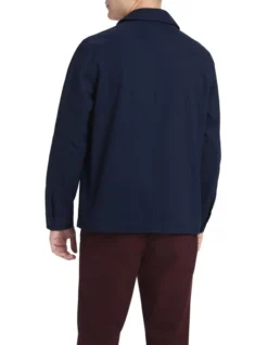 Jamie Chore Jacket In Navy 8 Jamie Chore Jacket In Navy -Myer Fashion Store 925002370 3 720x928