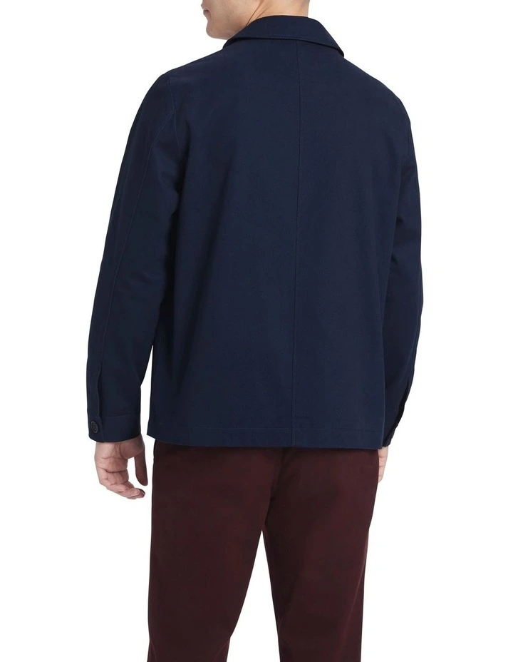Jamie Chore Jacket In Navy 5 Jamie Chore Jacket In Navy - Image 3