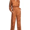 The Mystery Relaxed Fit Jumpsuit In Orange Multi -Myer Fashion Store 925003720 1 720x928