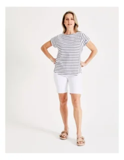 Regatta Stretch Denim Short In White 10 Regatta Stretch Denim Short In White -Myer Fashion Store 926008840 2 720x928