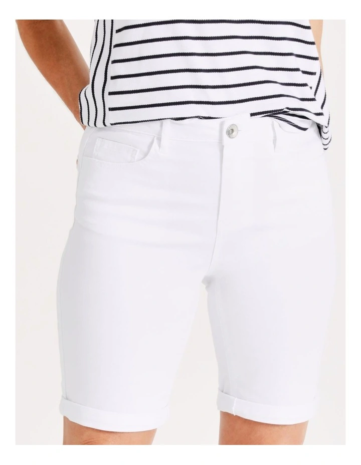 Regatta Stretch Denim Short In White 8 Regatta Stretch Denim Short In White - Image 6