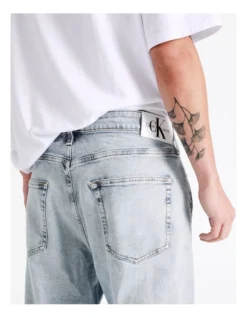 Calvin Klein Jeans Dad Jean In Bleached Blue -Myer Fashion Store 926553250 3 720x928