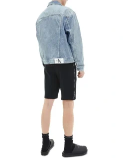 Calvin Klein Jeans Regular 90s Denim Jacket In Blue Duster -Myer Fashion Store 926554150 3 720x928