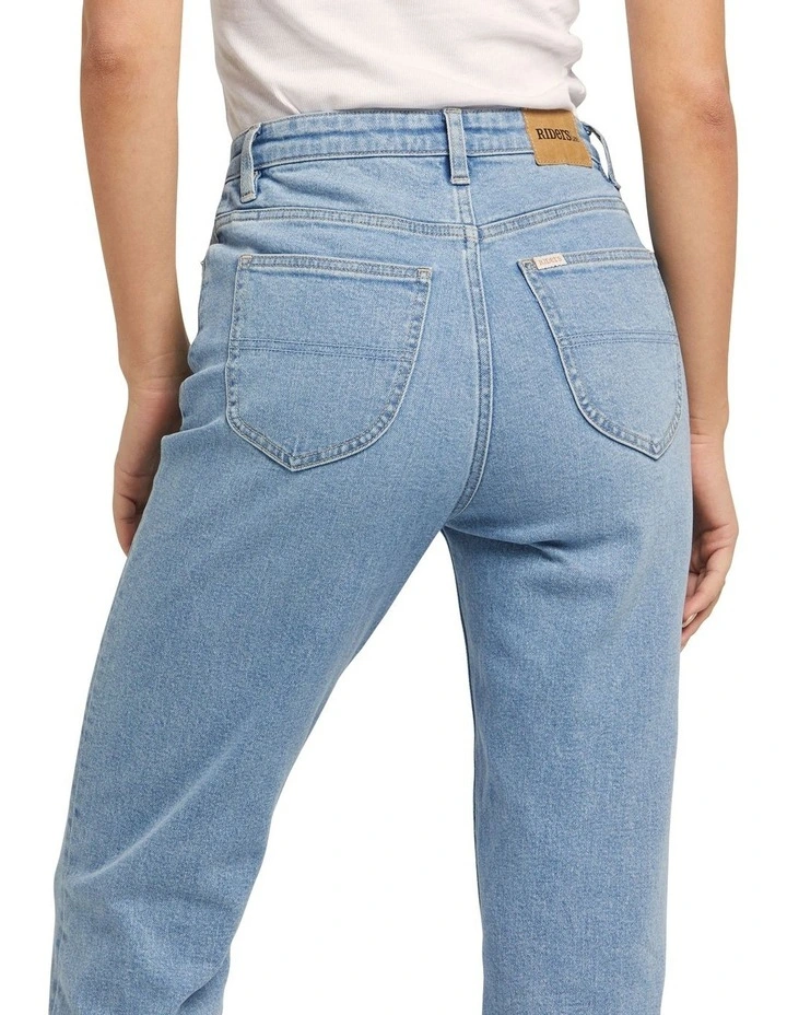 High Waist Mom Jean In Whisper Blue 5 High Waist Mom Jean In Whisper Blue - Image 3
