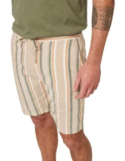 Lagoon Linen Blend Short In Green Multi -Myer Fashion Store 928177930 4 1 720x928