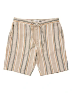 Lagoon Linen Blend Short In Green Multi -Myer Fashion Store 928177930 5 1 720x928