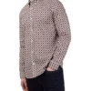 Ben Sherman Foulard Tile Print Long Sleeve Shirt In Claret 1 Ben Sherman Foulard Tile Print Long Sleeve Shirt In Claret -Myer Fashion Store 928331200 1 720x928