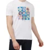 Ben Sherman Pop Art Targets Print Tee In White 1 Ben Sherman Pop Art Targets Print Tee In White -Myer Fashion Store 928332820 1 720x928