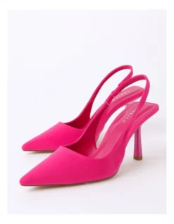 Bliss Fuschia Neosatin Heeled Shoes -Myer Fashion Store 928360990 4 1 720x928