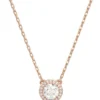 Swarovski Constella Pendant Round Cut Rose Gold-Tone Plated In White 2 Swarovski Constella Pendant Round Cut Rose Gold-Tone Plated In White -Myer Fashion Store 928413460 1 720x928
