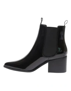 Faller Boots In Black Hi Shine -Myer Fashion Store 928435240 3 720x928