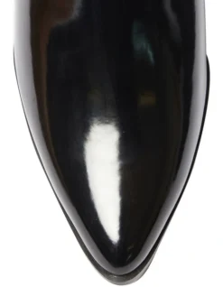 Faller Boots In Black Hi Shine -Myer Fashion Store 928435240 7 720x928