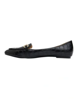 Radical Flat Shoes In Black Croc Smooth 11 Radical Flat Shoes In Black Croc Smooth -Myer Fashion Store 928446580 3 720x928
