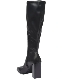 Damsel Boots In Black Stretch -Myer Fashion Store 928521820 6 720x928