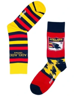 Adelaide Crows Heritage Socks 2 Pack
