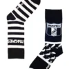 Collingwood Heritage Stripe 2 Pack Cotton Socks In Black/White 2 Collingwood Heritage Stripe 2 Pack Cotton Socks In Black/White -Myer Fashion Store 928577890 1 720x928