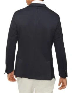 Calvin Klein Puppytooth Knit Blazer In Navy 8 Calvin Klein Puppytooth Knit Blazer In Navy -Myer Fashion Store 928885510 3 720x928