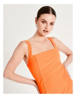 Bodycon Mini Dress In Orange 14 Bodycon Mini Dress In Orange -Myer Fashion Store 928998280 6 720x928