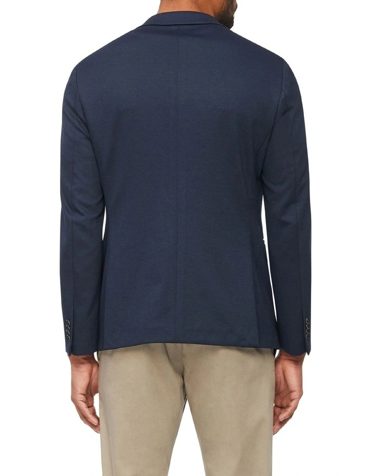 Stretch Blazer In Navy 5 Stretch Blazer In Navy - Image 3