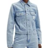 Calvin Klein Jeans Cropped 90s Denim Jacket In Light Blue 2 Calvin Klein Jeans Cropped 90s Denim Jacket In Light Blue -Myer Fashion Store 929214370 1 720x928