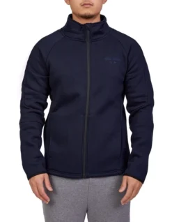 Royce Full Zip Up Jacket In Navy