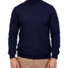 Merino Roll Neck In Navy