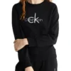 Calvin Klein Logo Lounge Refresh Long Sleeve Sweatshirt In Black -Myer Fashion Store 929463490 929600470 1 720x928